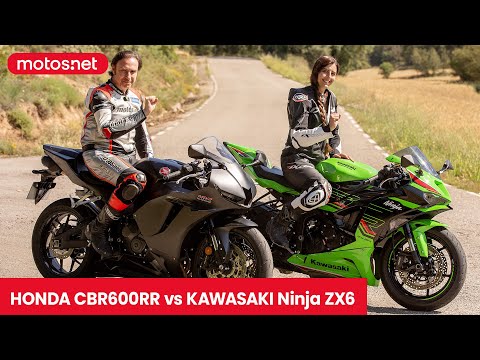 🉐 Kawasaki ZX-6R vs Honda CBR 600RR, ¡tú decides! 🥷 / motos.net