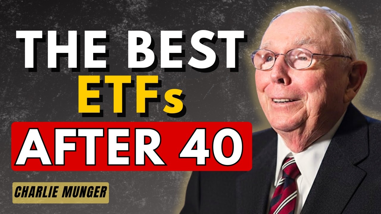 Charlie Munger: The Only ETFs You Should Own After 40