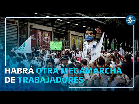 Sin trabajadores, IMSS y sindicato instalan mesa de renegociación salarial; anuncian nuevos bloqueos