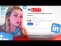 CASI CAIGO EN LA ESTAFA DE LINKEDIN