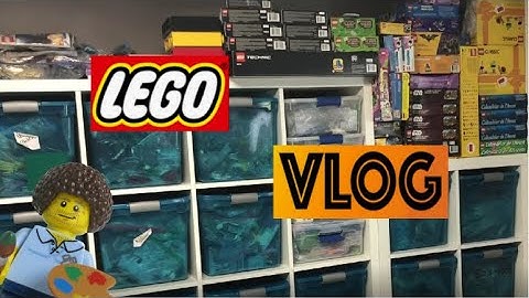 LEGO VLOG #126 / Did I buy a LARGE Bricklink Store ? / Parting Out Star Wars / Rearranging Stuff