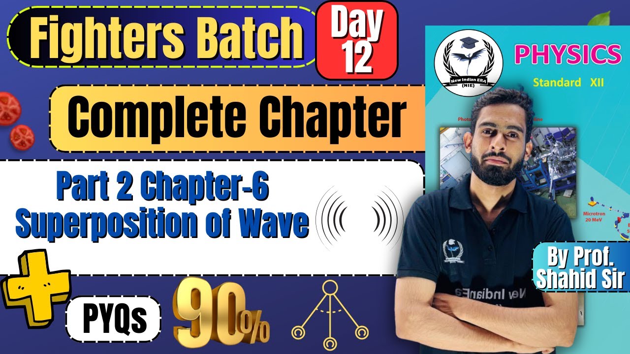 Part 2 Complete Chapter 6 Superposition of Waves + PYQs Class 12th ...