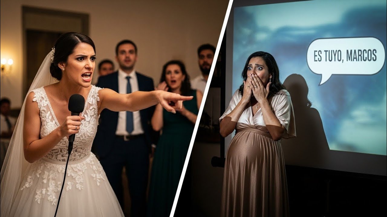 Mi hermana anunció su embarazo en MI BODA, así que revelé su SECRETO frente a todos 🎤🔥