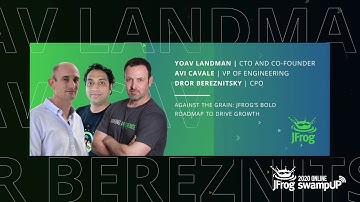 swampUP 2020 Keynote Speakers: Yoav Landman, Avi Cavale, Dror Bereznitsky