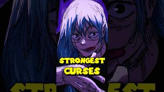 Top 10 STRONGEST Curses in JJK 🐘⚡️ #anime #jjk #jujutsukaisen #sukuna #manga #yuji #toji #viral