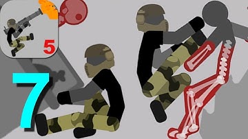 Stickman Backflip Killer 5 Parkour Mode All Levels Full Walkthrough Part 7 / Android Gameplay HD