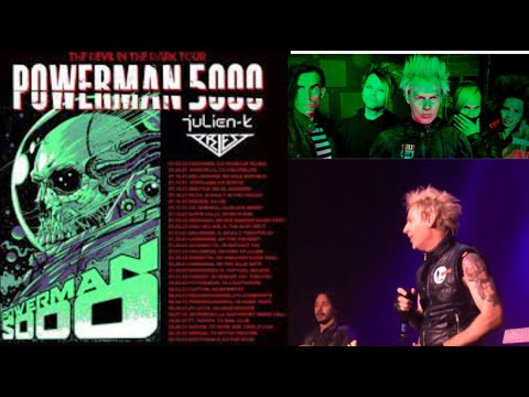 Powerman 5000 announce ‘The Devil In The Dark Tour‘ w/Julien-K and Priest (ex-Ghost)