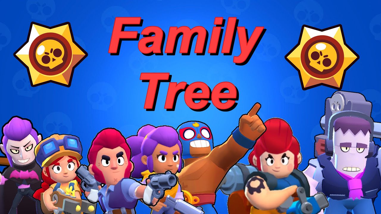 Brawl Stars Family Tree Youtube - brawl stars brawlers family
