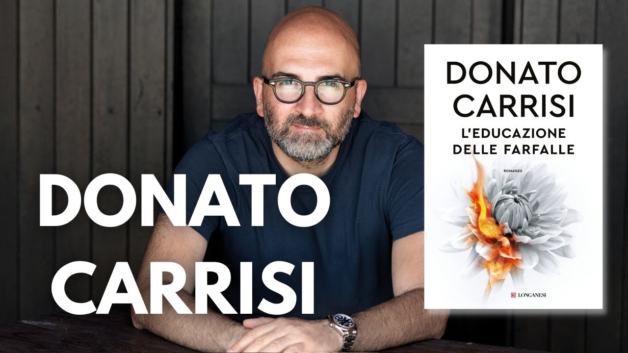 Donato Carrisi presenta L'educazione delle farfalle con Flavia Capone