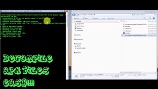 HOW TO DECOMPILE ANY ANDROID APK WITH SUPER EASY APK TOOL 2017 HOW TO DECOMPILE ANY ANDROID APK WITH SUPER EASY APK TOOL 2017