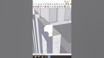 How to use FOLLOW ME TOOL in Sketchup #shorts #short #followme #Followmetool #sketchup #howto