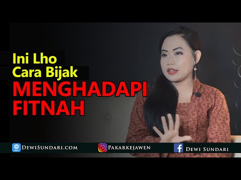 Cara Bijak Menghadapi Fitnah