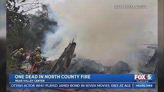 Man's Body Found Inside Burned Trailer