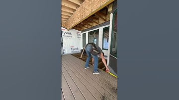 Composite decking #shorts #trex #construction #carpenter