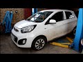 Замена тросика вилки сцепления на Киа Пиканто 2012 Kia Picanto 1,0