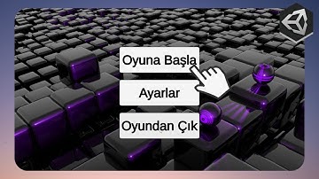 ANA MENÜ NASIL YAPILIR?  #unity