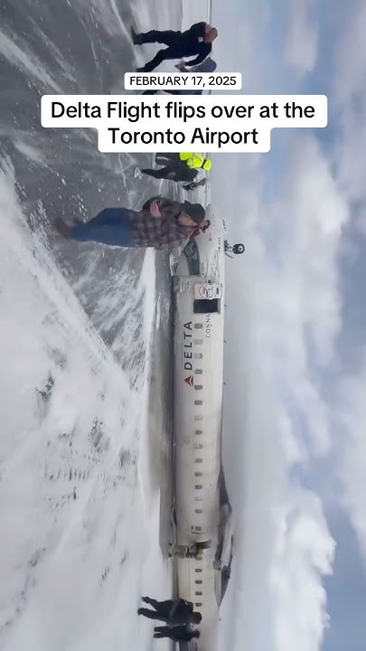 A Delta flight from Minneapolis to Toronto has just Crashed while
