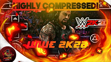 WWE 2K20 FOR ANDROID DEVICE ONLY 200MB FOR 1GB RAM|ANDRO GAMING