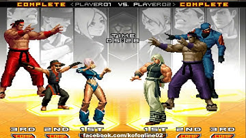 KOF 2002 UM - 阿榮 (Arong) VS Nikolai-保力達