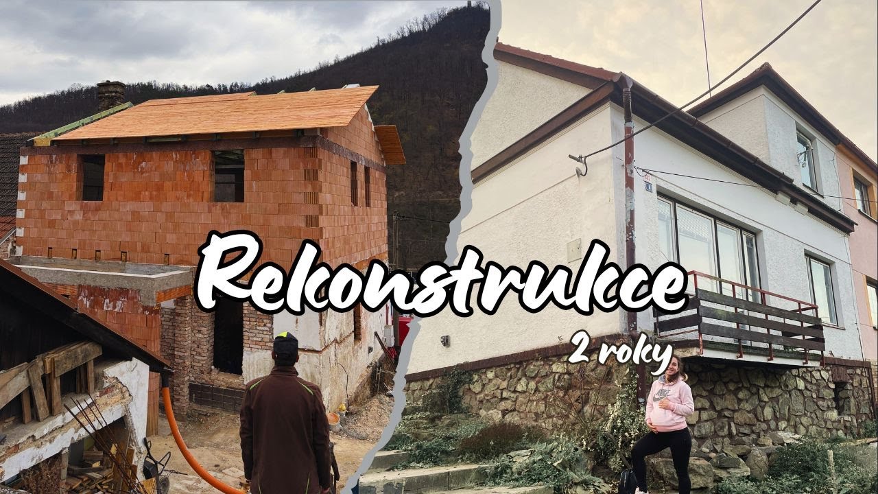 Rok dřiny rekonstrukce svépomocí: Rekonstrukce domu od A do Z