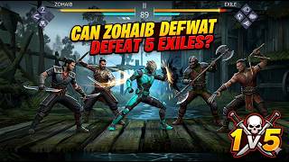 Shadow Fight 3 Crazy 1v5 Gameplay | Can I Survive? (Gaming) (sf3) (gameplay)
