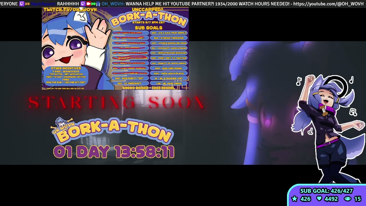 [EN] [18+] WHY CAN I FEEL YOU BEHIND ME *MERCH DROP* | SUBATHON DAY 3 | I'M NOT STINKY | @OH_WOVH |