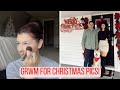 VLOGMAS DAY 11: GRWM for christmas card pictures!