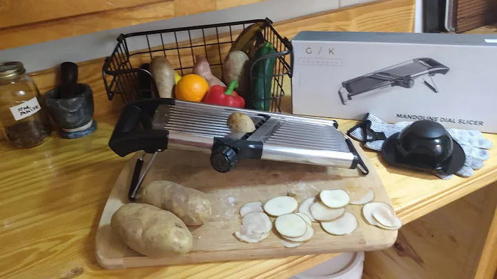 Mandoline Dial Slicer Review/ By Gramercy Kitchen Co.