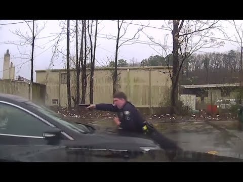 'Get out of the car!' Cops release dramatic officer-involved shooting video