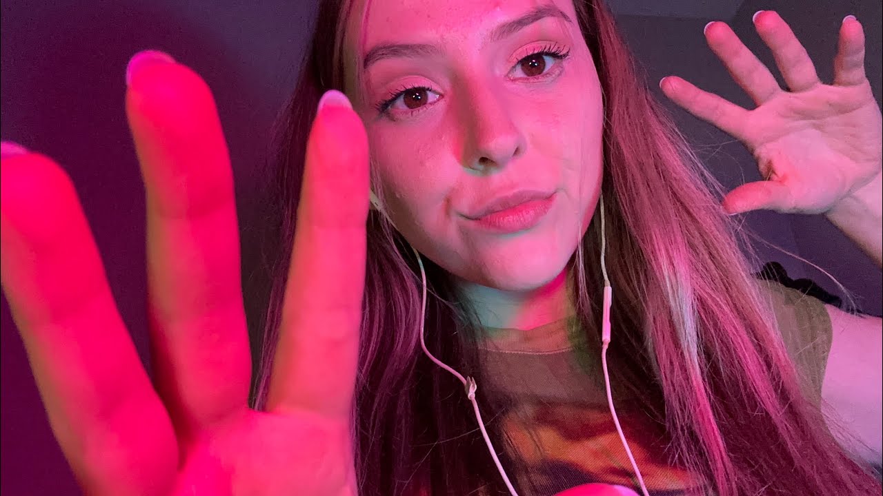 Whispered ASMR Plucking and Pulling your Negative Energy 💤