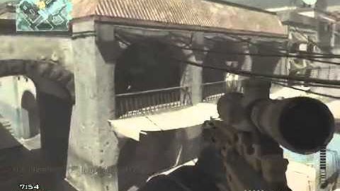 Awesome MSR Triple Kill Feed - MW3