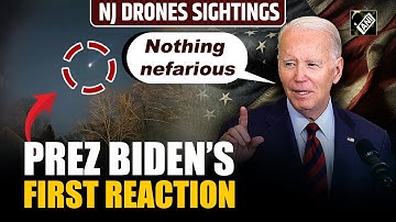 No sense of danger: US President Biden opens up on mysterious drone sightings after Trump questions