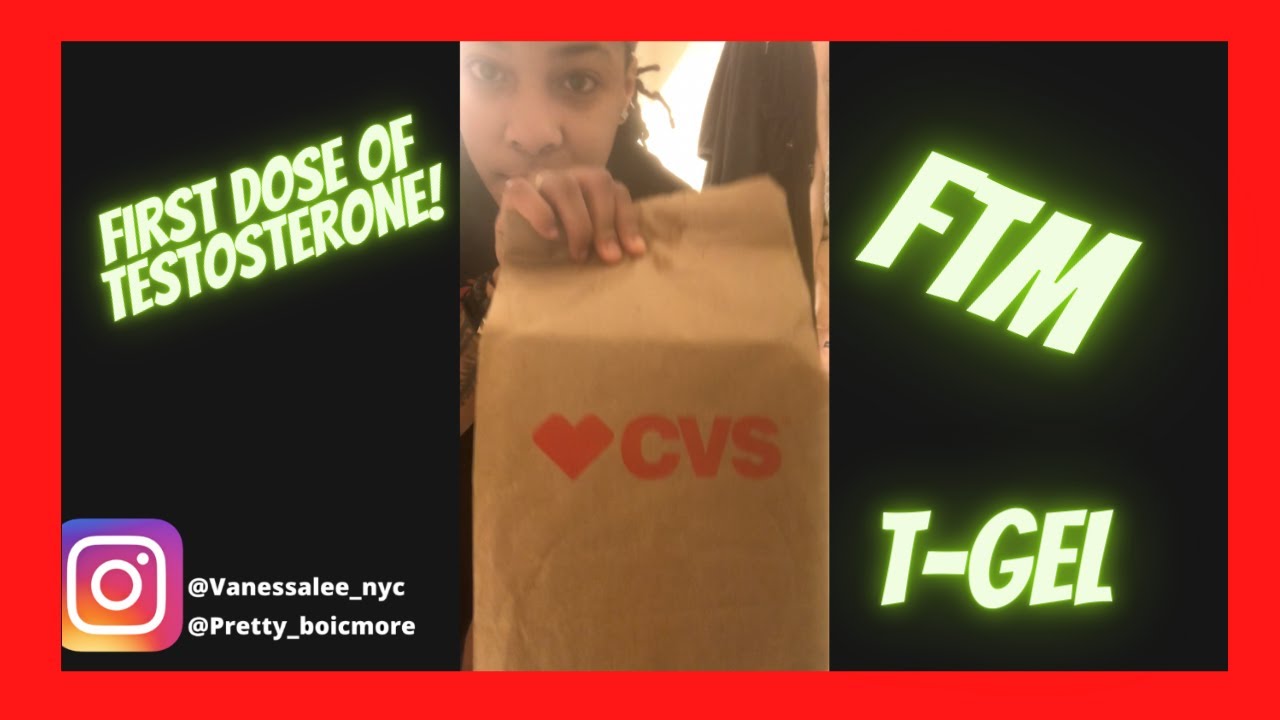 Emory's First dose of testosterone FTM/ Tgel 😬 😱 YouTube