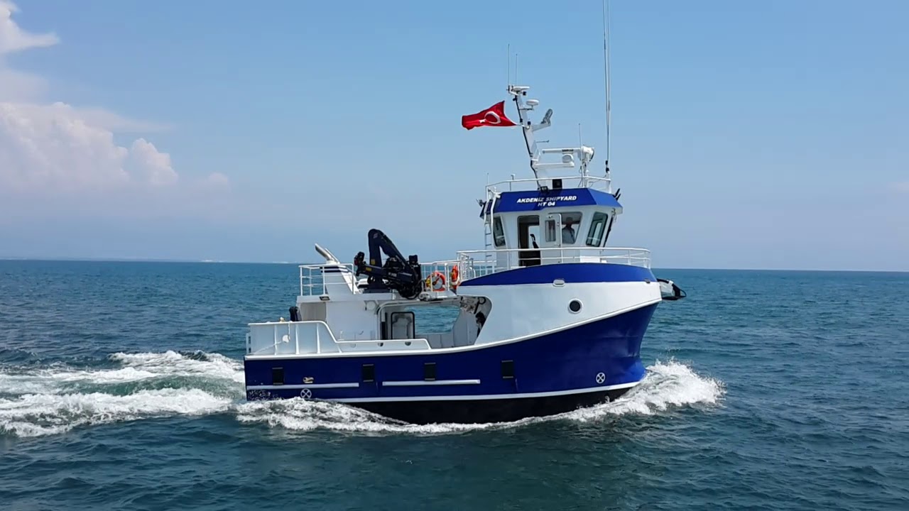 HT04 FISHING BOAT YouTube