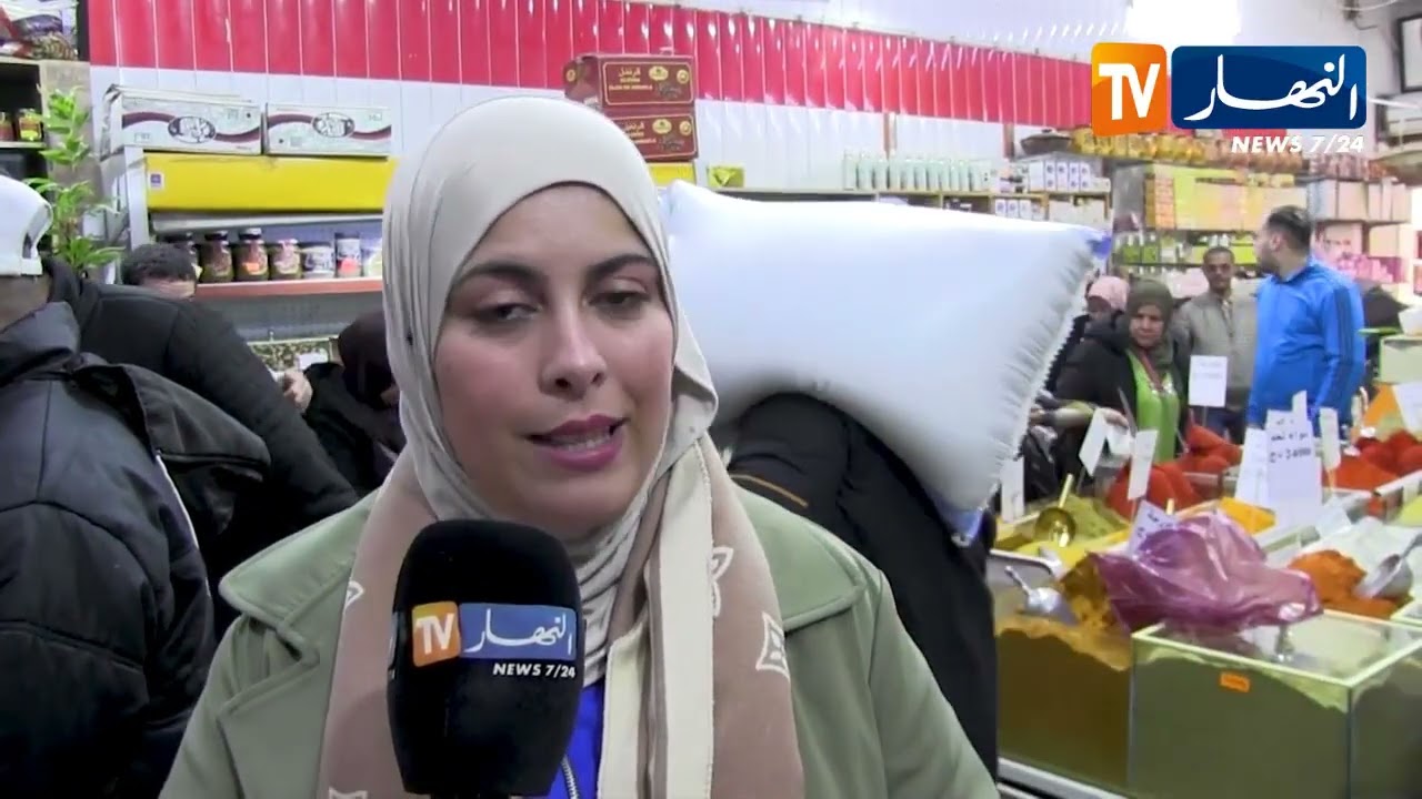 بسكرة / السوق الشعبي زقاق بن رمضان  ..مقصد العائلات لاقتناء التوابل