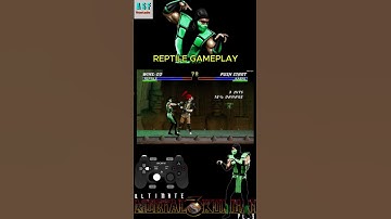 REPTILE GAMEPLAY UMK3 PLUS #umk3  #retrogames  #arcade