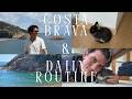 day trip to la costa brava & daily routine w/ my bunny | silent vlog