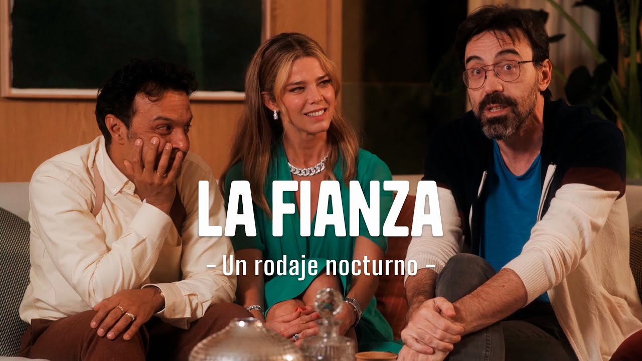 "Un rodaje nocturno" - LA FIANZA - Backstage con Juana Acosta, Julián Román e Israel Elejalde
