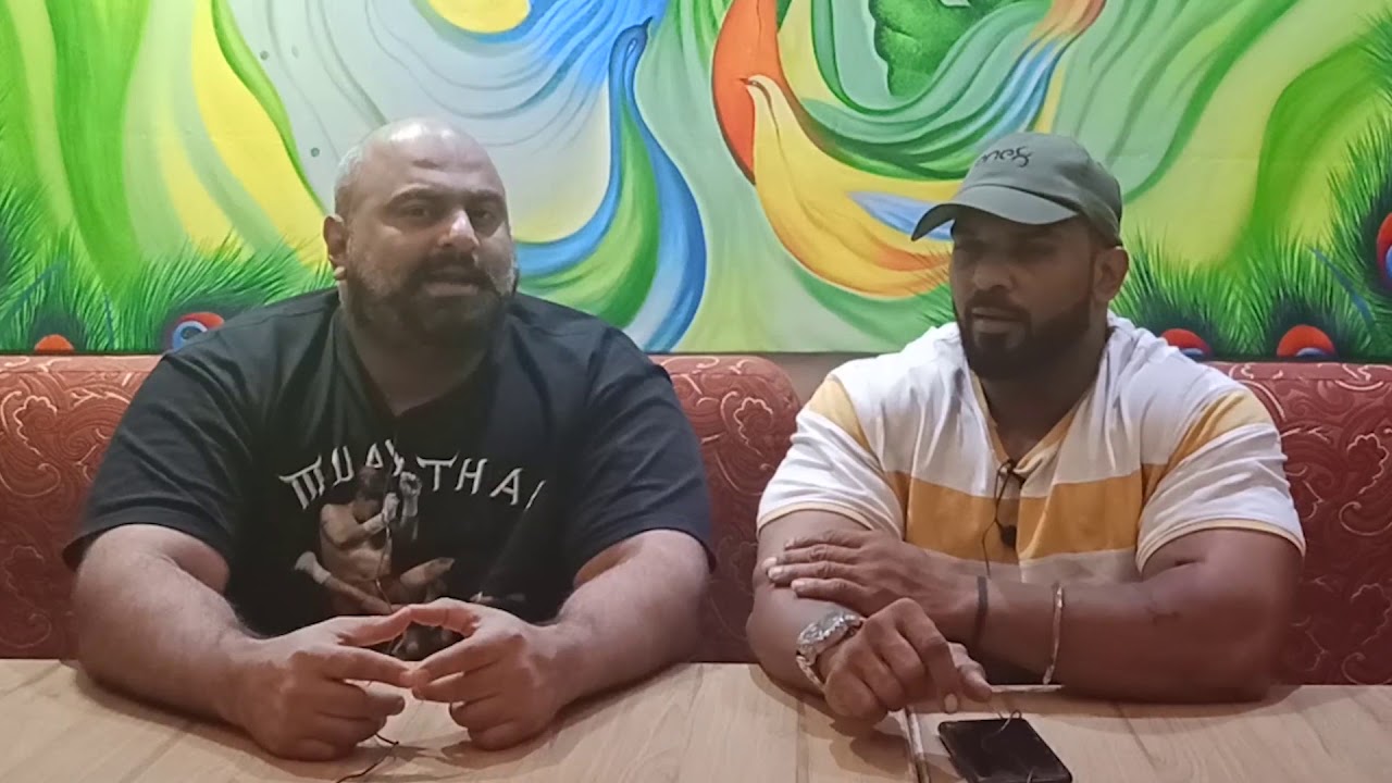 Indian bodybuilder Sagar Mali on heavy lifting