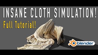 Make a Ghost Cloth Simulation in Blender: Full Tutorial (Motion Capture + Simulation)