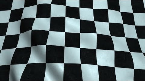 Realistic Checker Flag Waving In The Wind | Motion Graphics - Videohive template