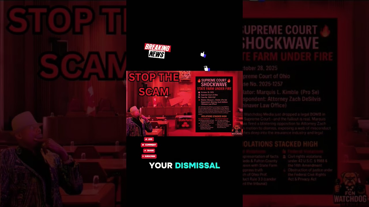 🔥 Supreme Court Case 2025-1257 exposes State Farm’s procedural misconduct🔥