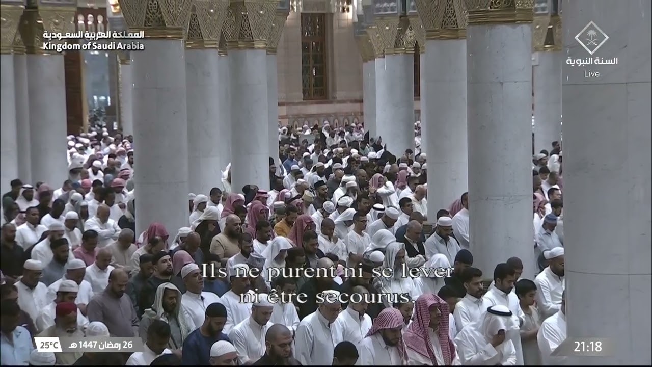 صلاة التراويح للشيخ عبدالله القرافي ليلة 27 رمضان 1447هـ - الثلاث التسليمات الأولى
