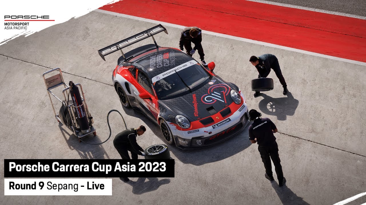 Porsche Carrera Cup Asia 2023 - Round 9 Sepang - YouTube