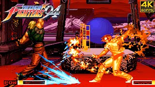 The King of Fighters '94 - Japan Team (Arcade / 1994) 4K 60FPS