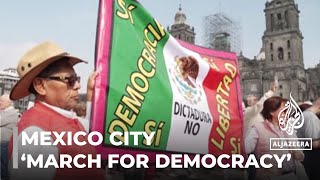 Mexico City defends democracy against corruption
