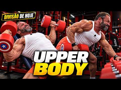 TREINO DE SUPERIORES COMPLETO / EXPERIMENTE FAZER ISSO!