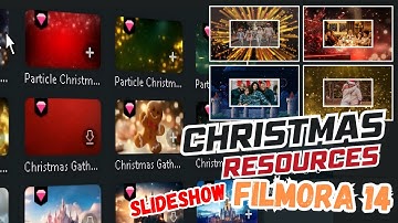 Create Magical Christmas Videos with Filmora 14 🎄 | Photo Slideshow Tutorial | Filmora 14 Tutorial