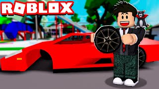 LOKIS MECÂNICO DE CONSERTAR CARROS | Roblox - Brookhaven screenshot 1