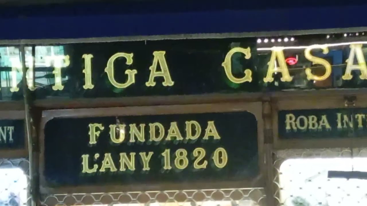 Casa antigua desdé 1820 en Barcelona, España 